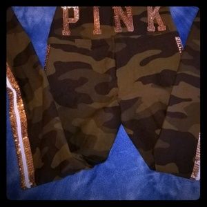BLING!!! Camo leggings